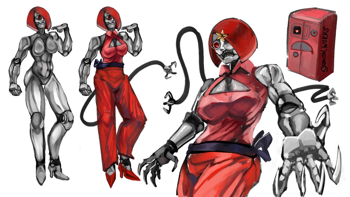 saimonblum's tweet photo. Eleonora from #atomicheart as humanoid https://t.co/38ruvoDL5C