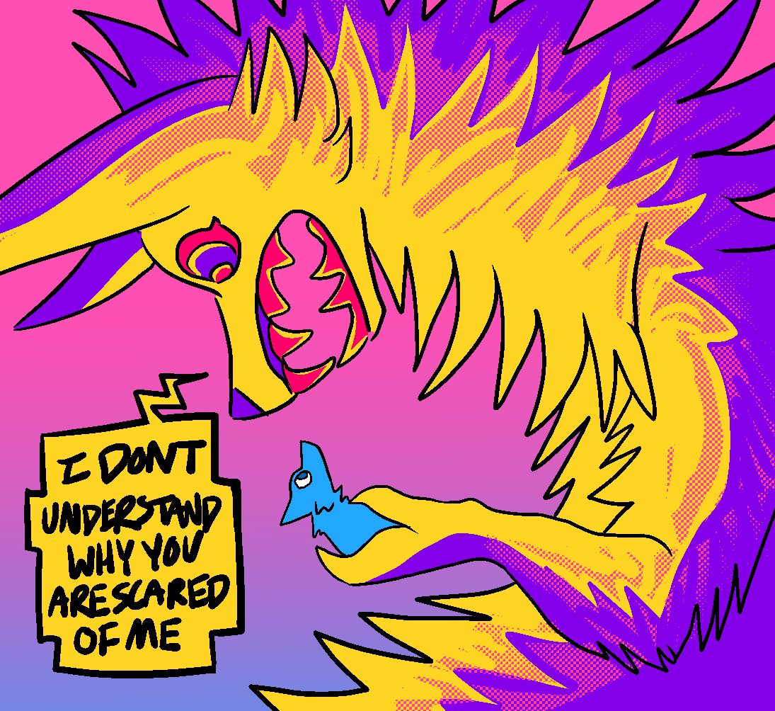 TheRoguez's tweet photo. too intense, too aggressive, 0 to 100, over and over and over, genuinely destined to be isolated https://t.co/Ro2mlLEADH