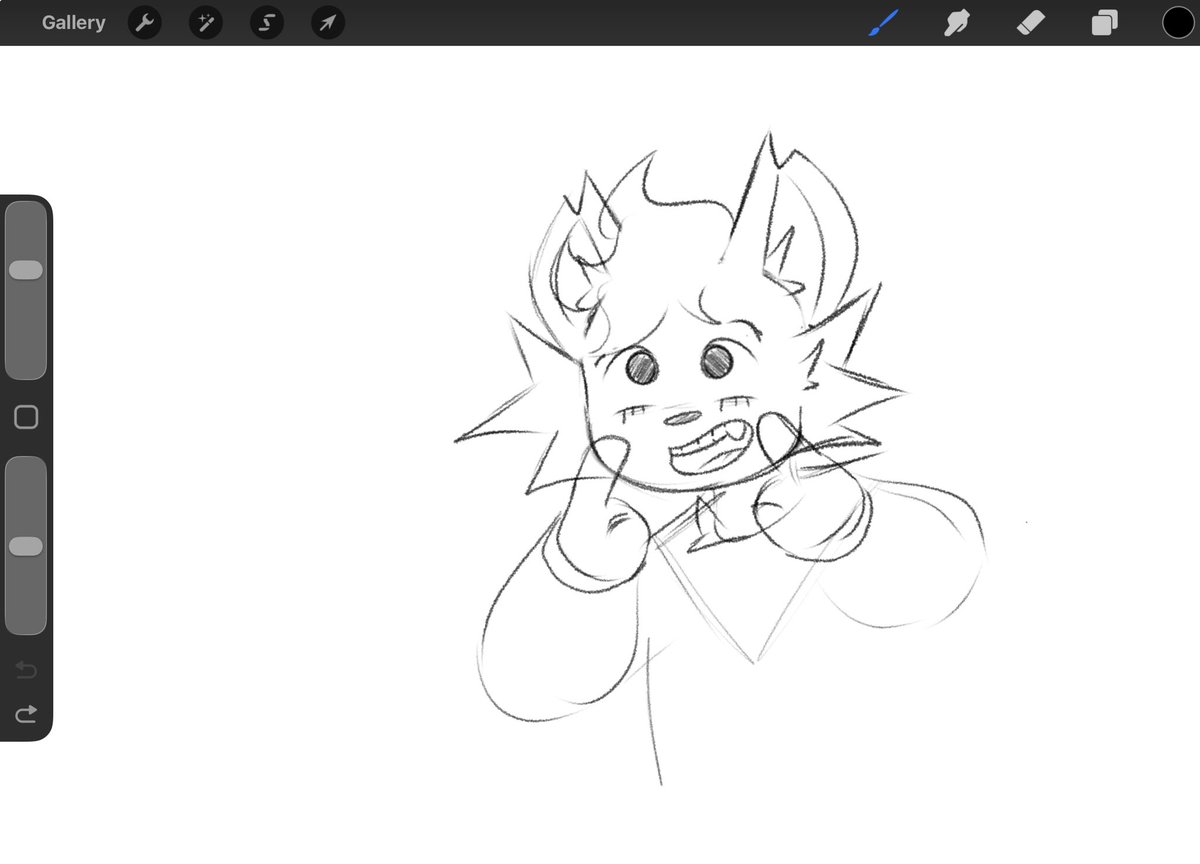 nikthenoob's tweet photo. I was looking at old sketches and bro thinks shits sweet https://t.co/uutE4a6Ufx