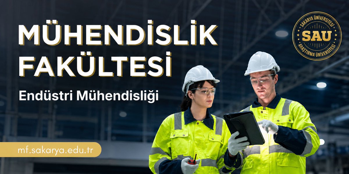 SAU_Endustri_M's tweet photo. Sakarya Üniversitesi Endüstri Mühendisliği https://t.co/elv3rerbLF https://t.co/uOD45fV47i