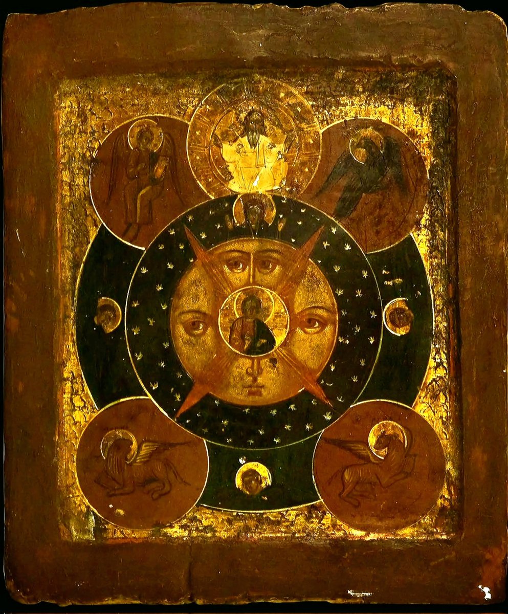 solas_na_greine's tweet photo. All-Seeing Eye Of God, Russian Icon, C19th https://t.co/dq3BgNdtMp