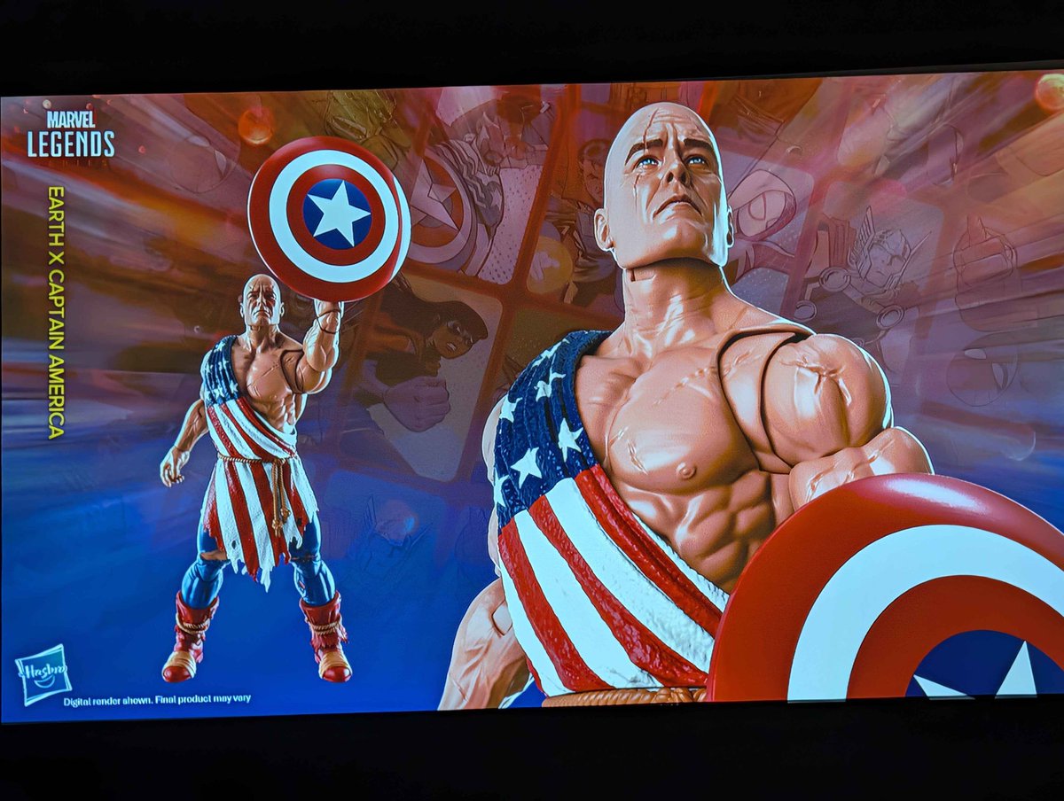 preterniadotcom's tweet photo. Marvel Legends Earth X Captain America and Acroyear https://t.co/OUmtr1DPPV