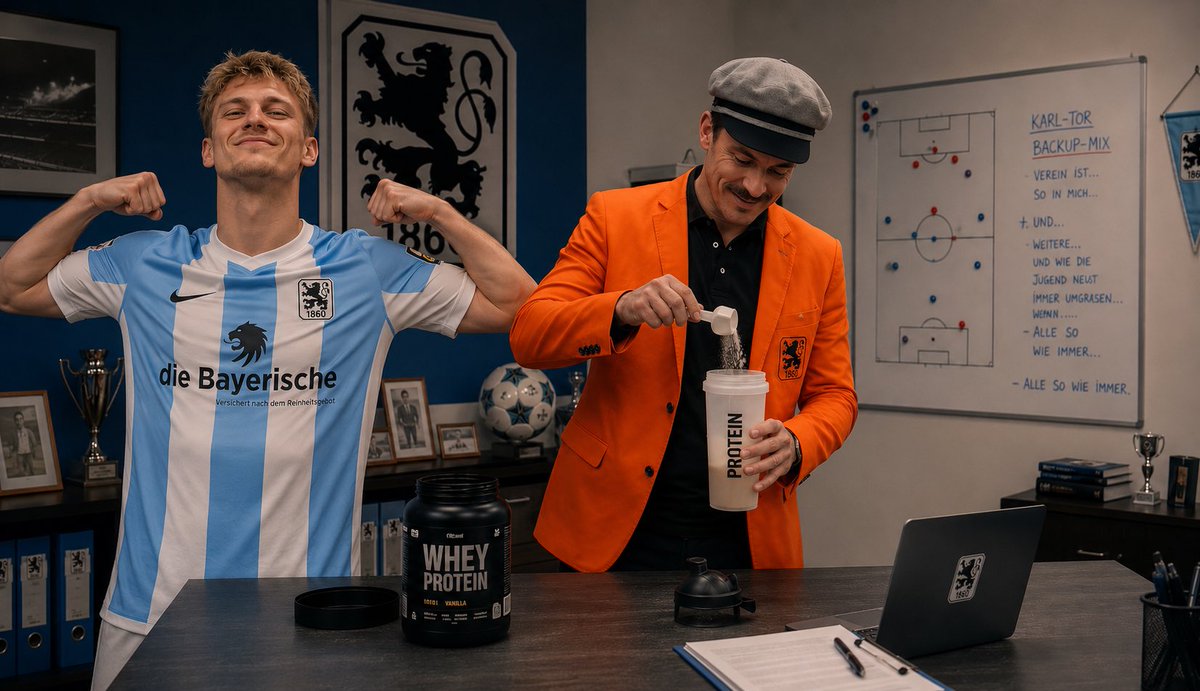 GaunerGmbH's tweet photo. BREAKING NEWS 🚨
Steht der nächste Dopingskandal vor der Tür?
Aus internen Quellen soll wohl an der Leistungsexplosion von Noah Klose eine ungewisse Substanz schuld sein die Startrainer Rüdiger Rammel im verabreicht haben sollte
Wir von @GaunerGmbH halten sie auf dem laufenden ❗️
#rammel1860