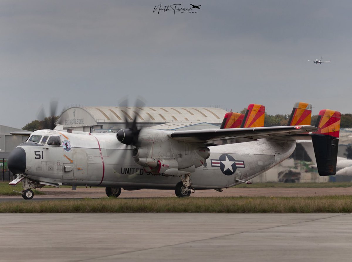 NathT93's tweet photo. Long live the COD ! End of an era for the ‘Rawhides’ , seen at Stansted last year #c2greyhound #stanstedairport #usnavy #vrc40 #vrc40rawhides https://t.co/7ZyIU2FAg9