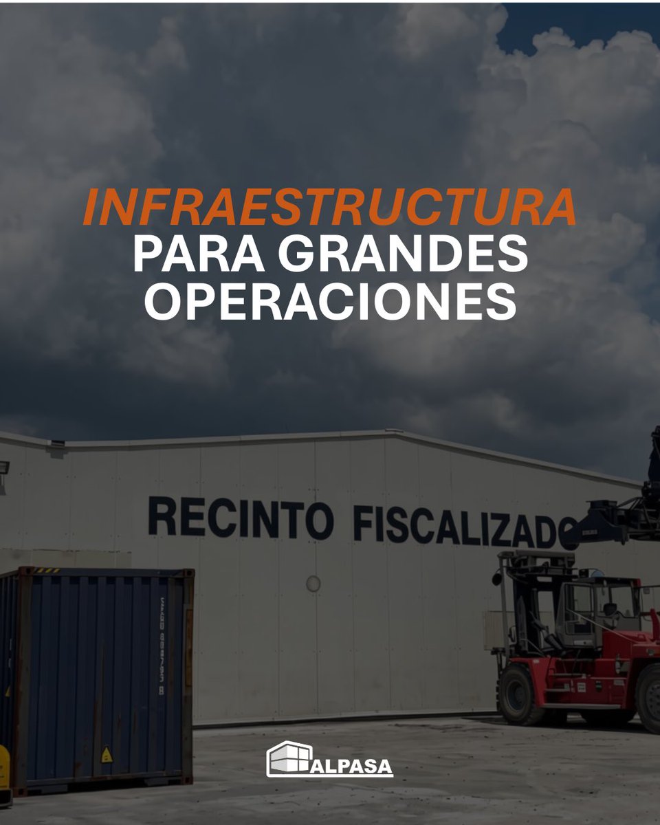 AlpasaOficial's tweet photo. Nuestro Recinto Fiscalizado ofrece las condiciones necesarias para realizar operaciones con mayor control, seguridad y cumplimiento, brindando tranquilidad a cada uno de nuestros clientes.

🖥 https://t.co/pcTtL3kI9V 
📩 servicios@alpasa.com.mx
📲 +52 1 833 283 8776 

#Alpasa https://t.co/V6OASiuxSO