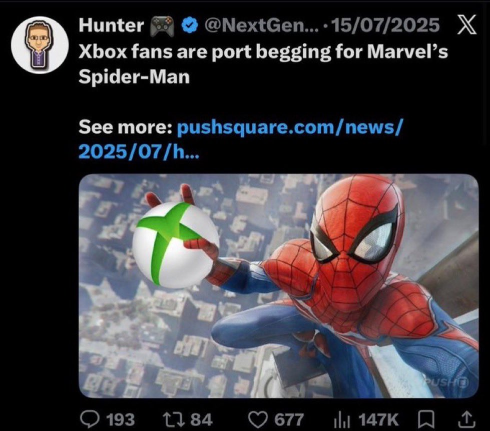 XBOXTIMDOG's tweet photo. Thanks @oofdagames .    Hunter is a massive SONY fanboy.   That’s what these dickheads do, they pretend they are neutral like this shithead, and they console war.   Now the difference with me is I’m pro XBOX and yes a fanboy.   It’s the same shit as a sports fan.   These guys are bad faith actors.   Wild man
