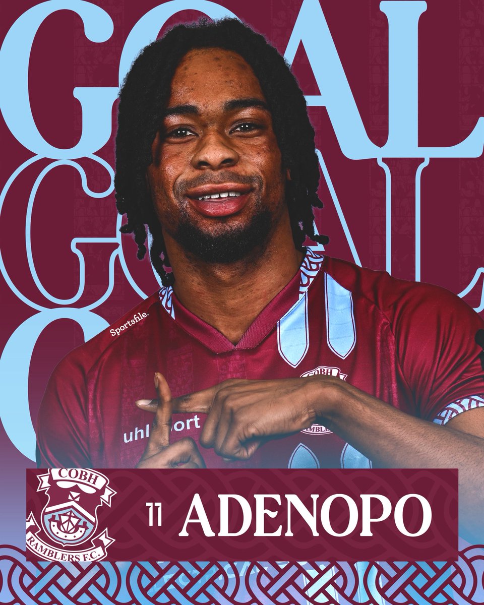 CobhRamblersFC's tweet photo. ANTOOOOOOOOOO!!!!!!!!!!!!

Anto Adenopo scores his first Cobh Ramblers goal! https://t.co/MEHPDDKXwN