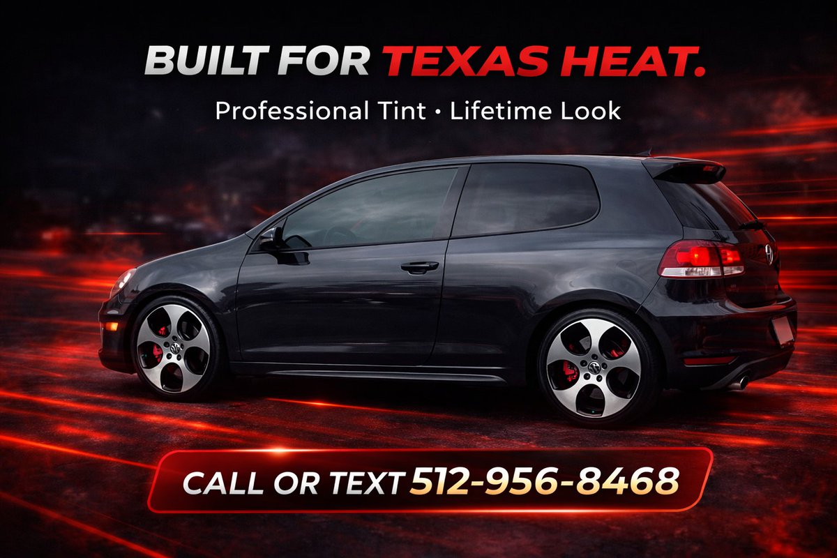 AutoTintingATX's tweet photo. Our Window Tint is your heat rejection hero!
Auto Tinting Austin LLC 
512-956-TINT
 https://t.co/GA9yPxA7P7
 1601 Bench Mark Dr., STE C
 Austin, TX 78728
 #Austin #AustinTX #ATX
❤ and Share to Receive $10 OFF https://t.co/DSOueITbs5