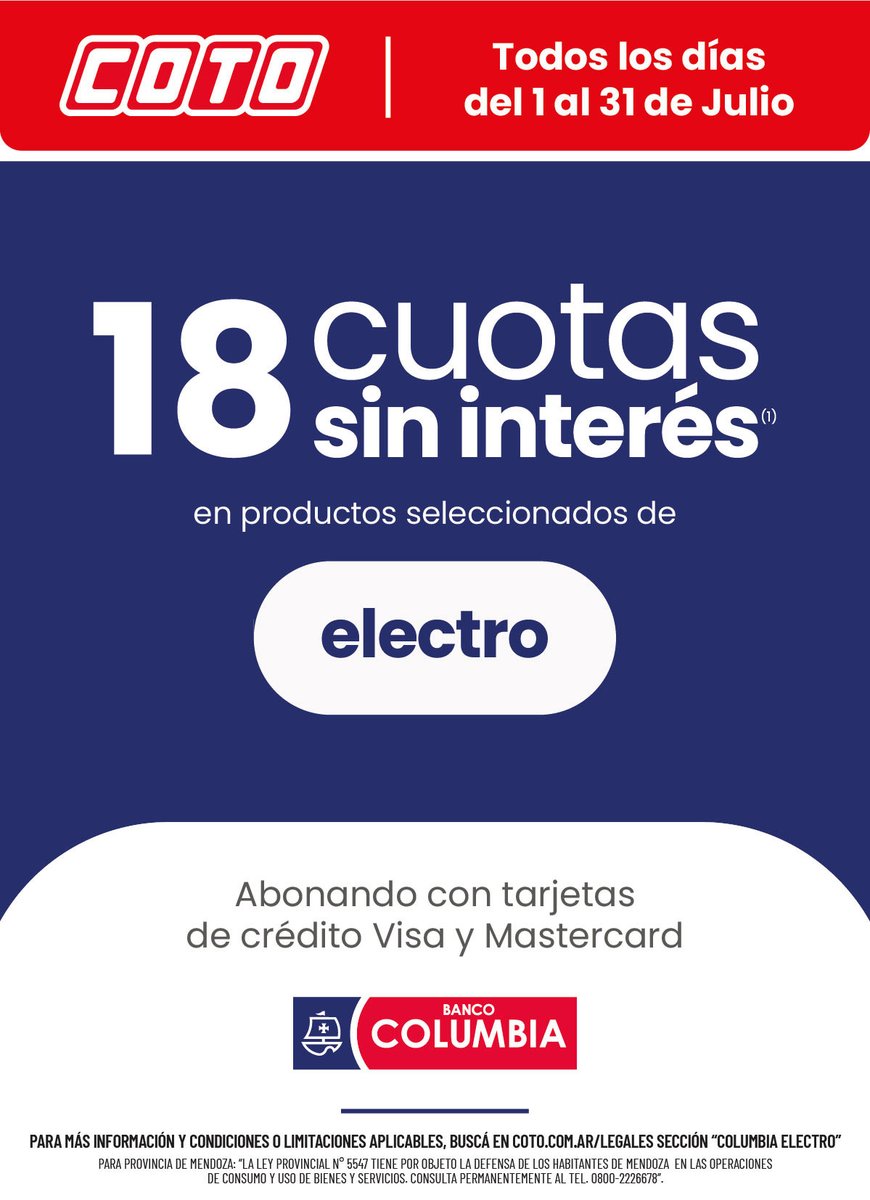 Coto_Ar's tweet photo. Todo lo que buscás para tu hogar, ahora en cuotas sin interés. 🏠

Todas las ofertas en tu celular 👉 https://t.co/lGKEeBaMYG https://t.co/NUsEo7nZ1z