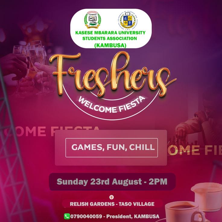 kambusa01's tweet photo. 🎉#MUST  Freshmen n women, this one's for YOU! 🎉
A new chapter deserves an unforgettable beginning! Join us for our Freshers' Welcome Fiestaan evening of fun, music, games, great food, and the perfect chance to make new connections.
#FreshersWelcome #WelcomeFiesta
#thulibaghuma https://t.co/Nv8b6bfDRd