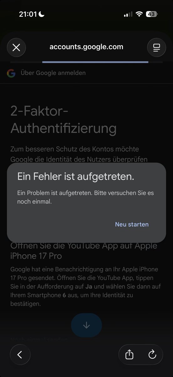lukasgerm's tweet photo. @cursor_ai cannot log into cursor using google :( tried 5 times https://t.co/ldIKFjaTNB