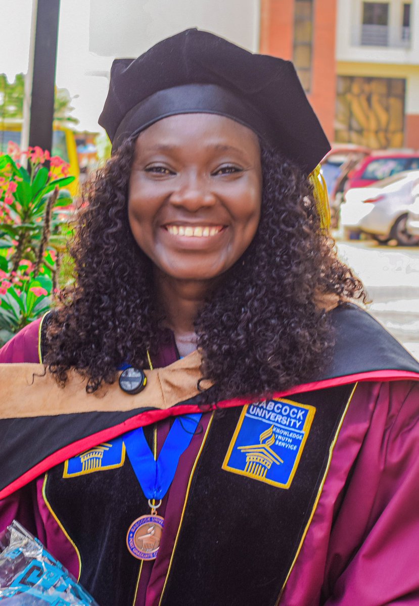 TheNationNews's tweet photo. PHOTOS: Brilliance meets dedication: Meet NRS senior manager-tax who bags best PhD student in Accounting

"As a Senior Manager in the tax cadre at Nigeria Revenue Service, a lot of commitment and dedication is required. However, within those demands, one must not forget to bring in-depth academic and professional impact to bear. That realisation showed me the need to attain this academic milestone, which enables research that leads to positive impact in serving the nation and her citizens.

"Pursuing a doctorate in Accounting was my way of bridging that gap. I was inspired by the thought that my research could make tax collection easier, improve public trust, and increase revenue for national development, not only in Nigeria but across Africa. The desire to serve at a higher level also kept me going."
-—
Continue reading in the comment section