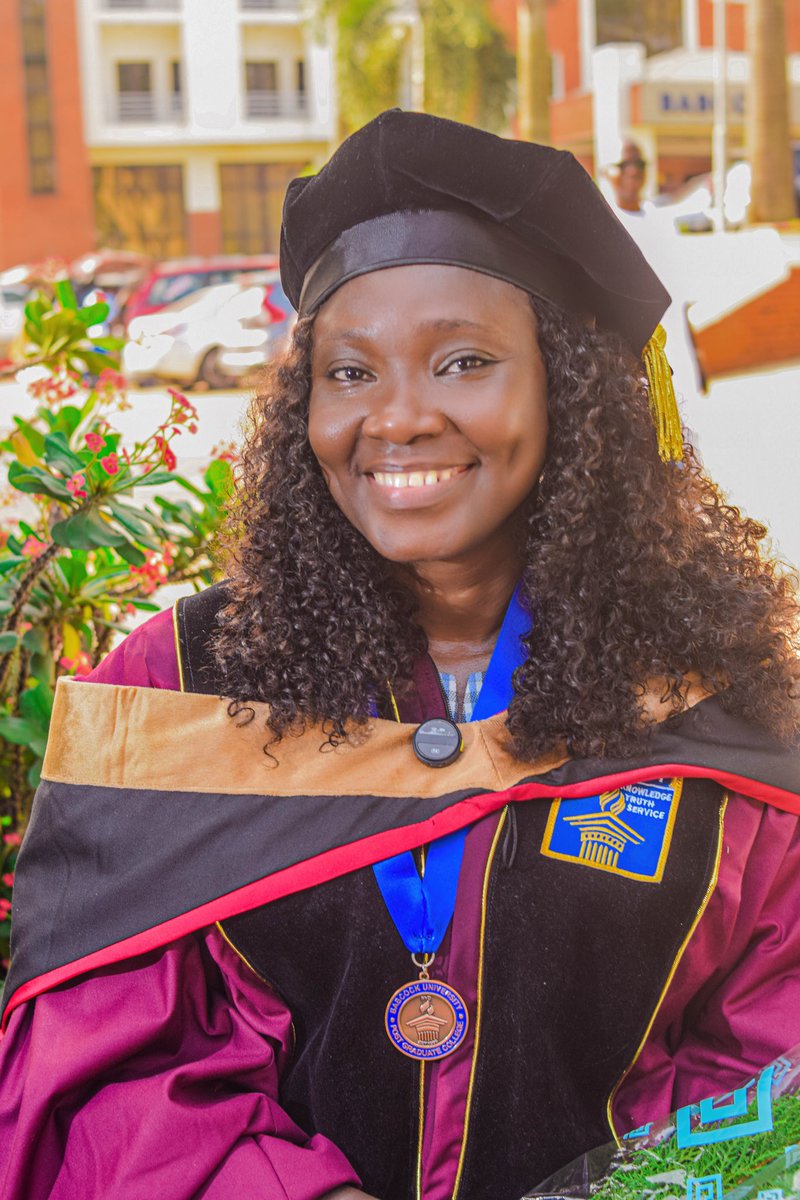 TheNationNews's tweet photo. PHOTOS: Brilliance meets dedication: Meet NRS senior manager-tax who bags best PhD student in Accounting

"As a Senior Manager in the tax cadre at Nigeria Revenue Service, a lot of commitment and dedication is required. However, within those demands, one must not forget to bring in-depth academic and professional impact to bear. That realisation showed me the need to attain this academic milestone, which enables research that leads to positive impact in serving the nation and her citizens.

"Pursuing a doctorate in Accounting was my way of bridging that gap. I was inspired by the thought that my research could make tax collection easier, improve public trust, and increase revenue for national development, not only in Nigeria but across Africa. The desire to serve at a higher level also kept me going."
-—
Continue reading in the comment section