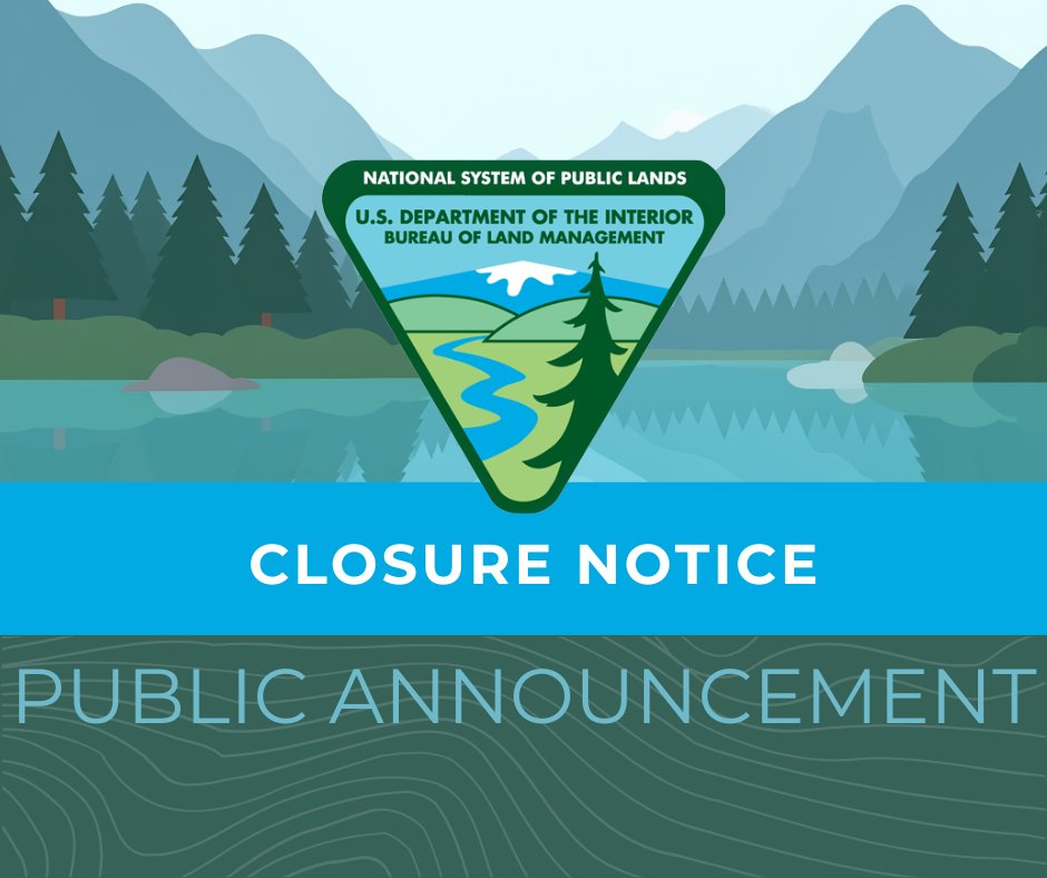 BLMWyoming's tweet photo. A section of Muddy Creek Road, about 15 miles southwest of La Barge, is closed for public safety until crews can complete repairs to an area washed out around a culvert. 

More info about access to areas outside of the closure can be found here: https://t.co/BkXKqpLij6 https://t.co/iR9qocCaUX