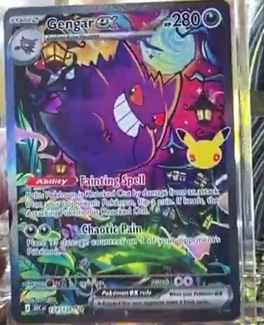 pokemartalerts's tweet photo. Gengar aswell 👀👀
LOVE this card, this and Jirachi are my chases ❤️
#pokemon #pokemonuk #pokemontcg #pokemartuk #restock #pokenews #pokemoncards #30thcelebration #gengar https://t.co/0cjOkByE9N