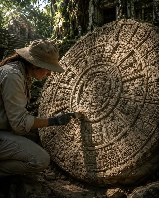 pierpi13's tweet photo. I Maya avevano un calendario di 365,2420 giorni. Il nostro gregoriano è 365,2425. Il loro è più preciso.
Calendario Haab, 500 a.C. Senza telescopi, senza computer. Hanno osservato Venere per 600 anni di fila. Errore di 2 ore ogni 1000 anni.
Noi abbiamo dovuto aspettare il 1582 per correggere quello giuliano. Loro l'avevano già giusto.
E lo hanno scolpito nella pietra. Poi sono spariti.