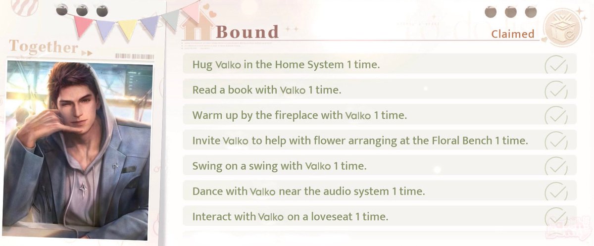 taschibunny's tweet photo. We could've reached 'Bound' level with Valko by now in our little home, he would've gifted us his 'Lily of the Valley' flower ♡

They've to give him back to us so we can have cute moments with our little wolf 🐺🤍

#BringValkoBack #KeepValkoAlive #ValkoIsLoved #ValkoIsValued 🐾 https://t.co/RfjvtFF8on