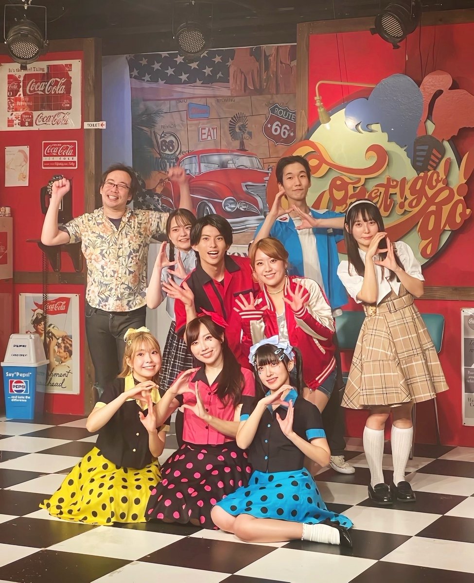 yukako_produce's tweet photo. #ゆかJET 🎙️

C班初日／B班／A班
ご来場ありがとうございました✨

メグと美里の曲は、
「ゆかJETオリジナル楽曲」となっています🎶
vol.1を観たことがある方も、きっと楽しめます！😌

＼明日25日(土)／
12:00〜B班💙
15:30〜A班❤️
19:00〜C班💛
飛び込み大歓迎！

https://t.co/bmiIDmZEaC https://t.co/jjBxRRq1E8