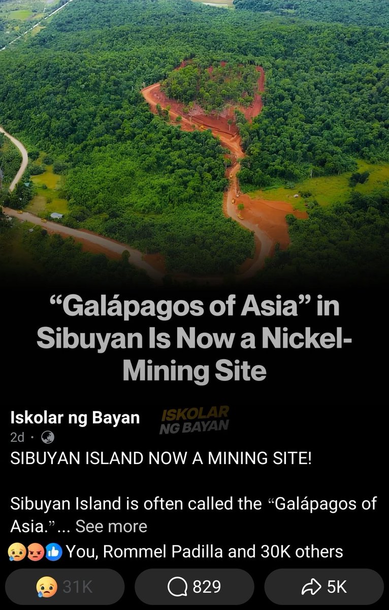 saintgatch's tweet photo. These posts opposing mining in Sibuyan Island are gaining traction on Facebook. Please help boost and spread them too! #SaveSibuyan 

@WinGatchalian74 @stgatchalian @Idolraffyishere

🔗 https://t.co/sS9jaoerh5
🔗 https://t.co/HoPvWGKI9L
🔗 https://t.co/8shaLPgfAd
🔗 https://t.co/KGWfbRyGNO