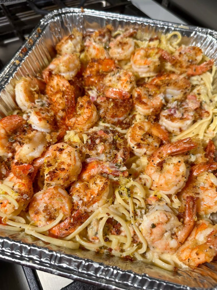 bossbabejass's tweet photo. Shrimp Scampi Lovers 😍 https://t.co/EDHQbwMXki