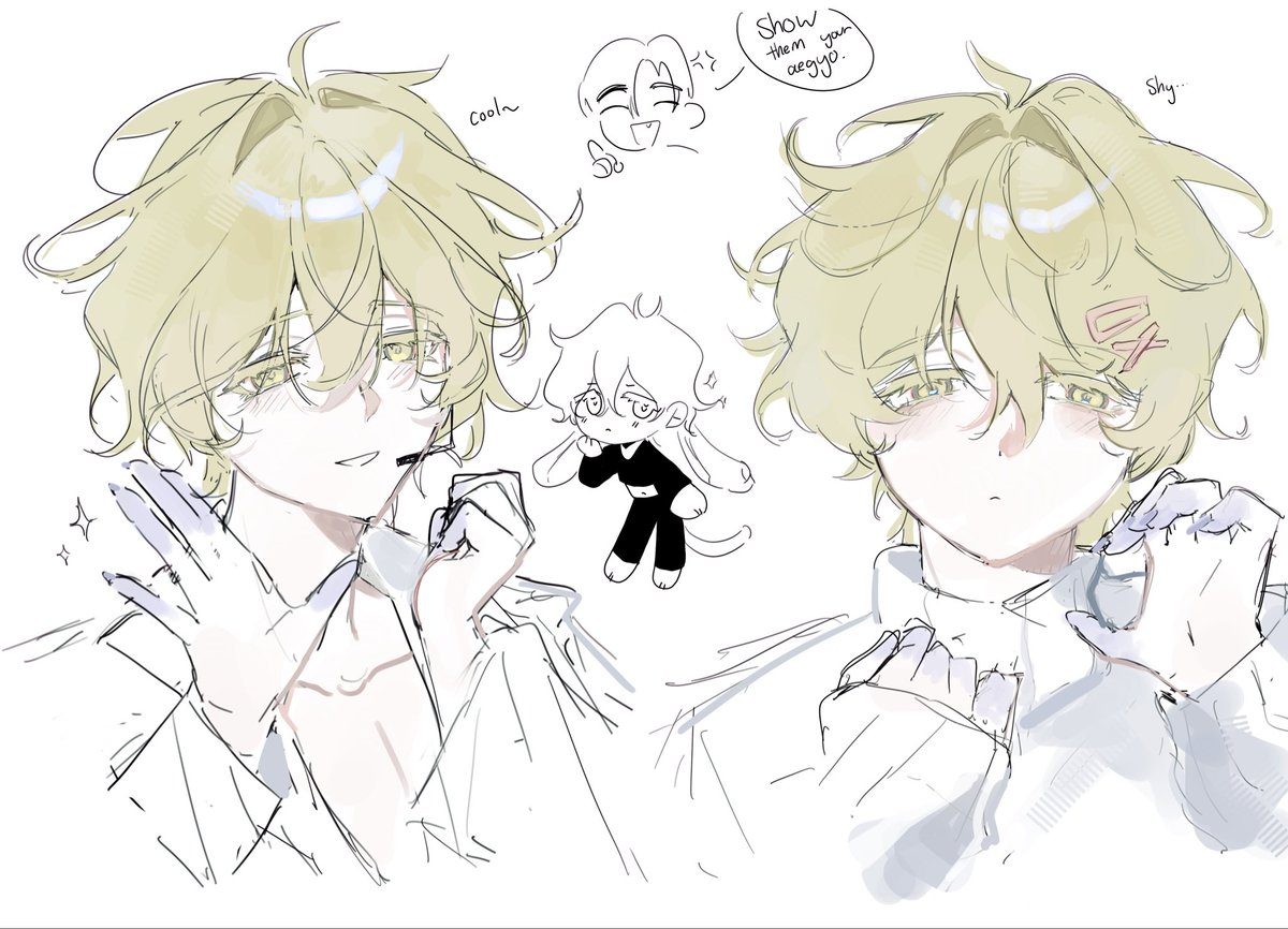 fancylxncy's tweet photo. Idol luka aegyo https://t.co/ynsHFSbEQQ