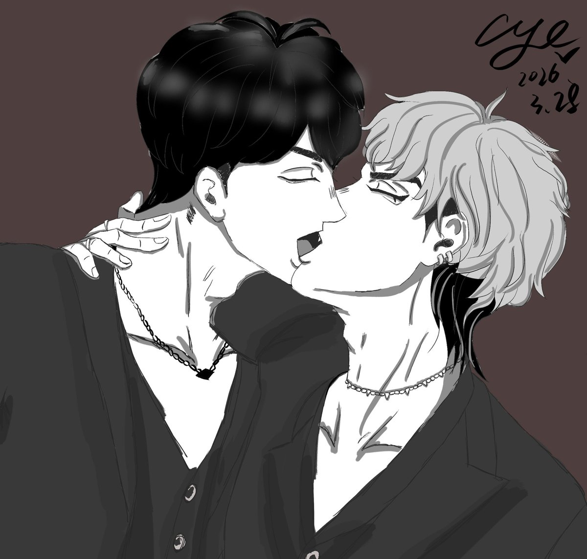 Heaton0224's tweet photo. #함긍 I found the drawing I did four months ago... https://t.co/ZTz9qV75hz