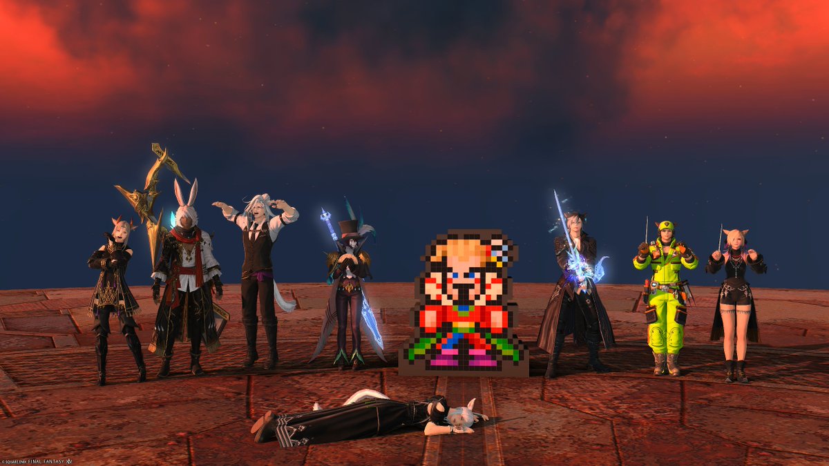 DawnAkatsukiFF's tweet photo. 疲れました
#FF14 https://t.co/yDt83bhc8i