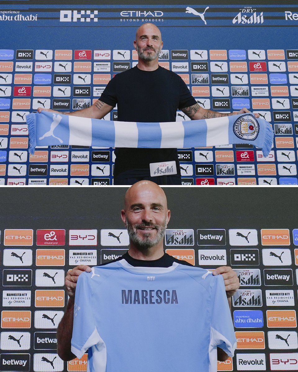 ManCityES's tweet photo. El inicio de la era Maresca 🤩 https://t.co/p5YAExC71Y