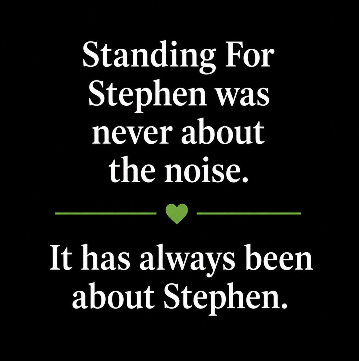 SusanneAndrews_'s tweet photo. 1/ I’ve bitten my tongue for a while on this page because I never wanted Standing For Stephen to become about anything other than Stephen. Watching everything that’s happened lately has honestly been deeply disappointing. Standing For Stephen was never about book deals, TV shows https://t.co/N9JDCY38HF