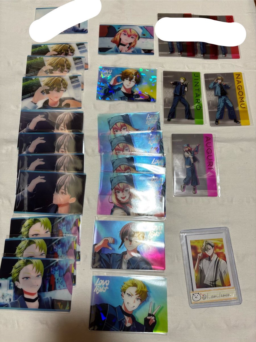l_am_lemon's tweet photo. 【交換】VS AMBIVALENZ ビバレン XlamV With Us クリカ シャタコレ 特典 ビジュカ

譲:画像のもの

求:レオン（全て）、イッセイ（シャタコレ、ビジュカ）

郵送での交換

ご検討よろしくお願いいたします。 https://t.co/H6uPiGRvm2