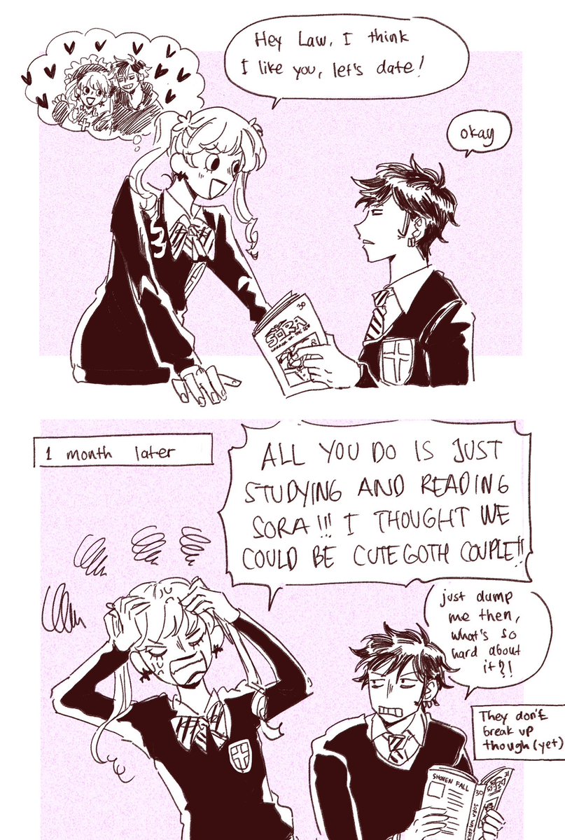 avaxxah's tweet photo. high school romance #perolaw https://t.co/nXDowfmEdO