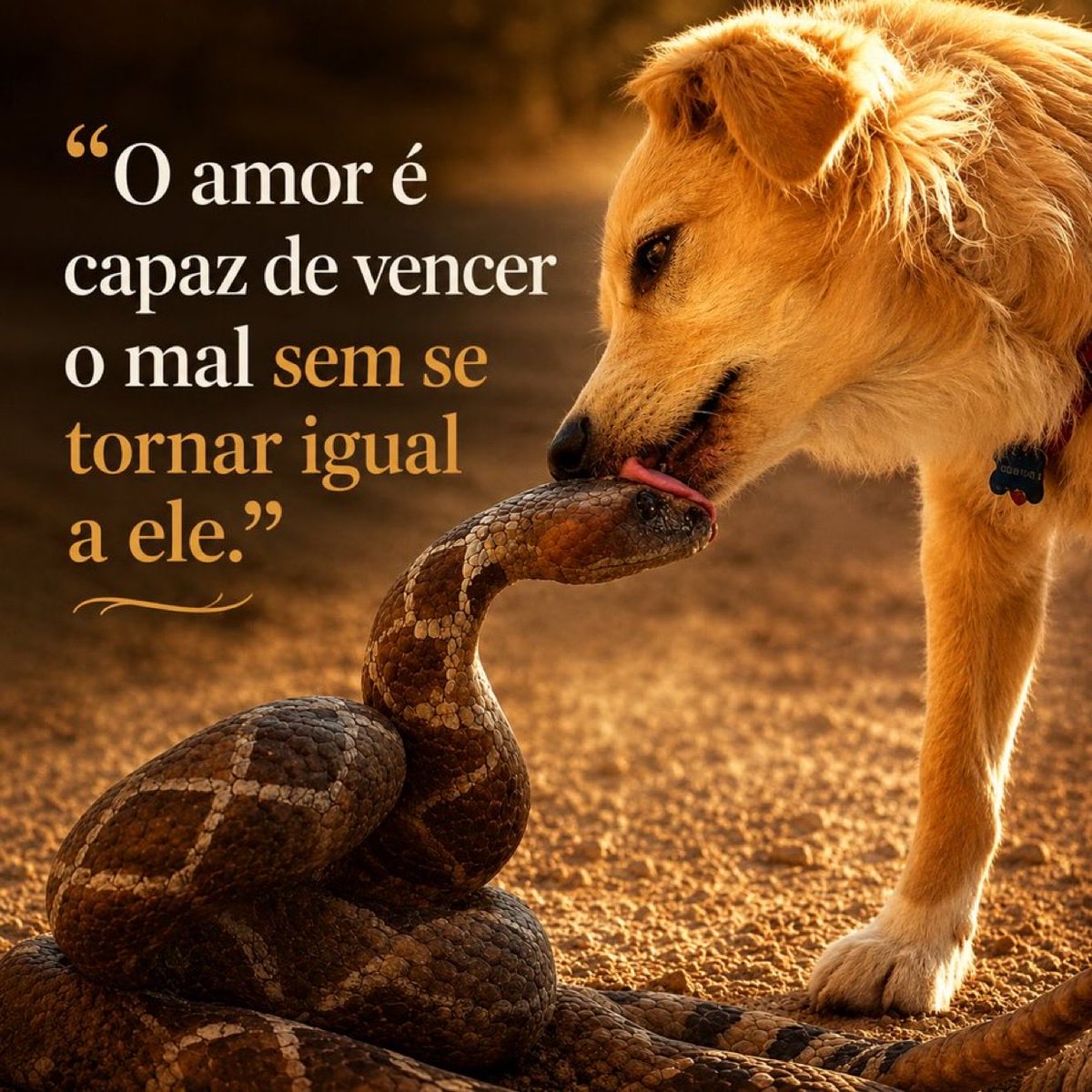 cesar87yt's tweet photo. “Não se deixem vencer pelo mal, mas vençam o mal com o bem.” — Romanos 12:21 📖

O amor não é sinal de fraqueza; é a forma mais forte de vencer o mal. https://t.co/rYBO55h9zj