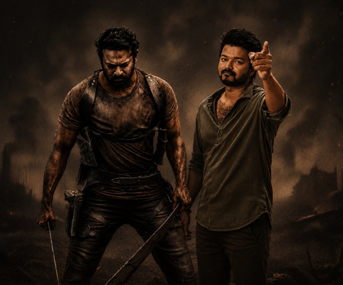 letsxCinematica's tweet photo. Now you're looking at the only Indian actors to achieve a hat-trick of ₹10 CRORE opening-day grossers at the Karnataka box office. 🔥🔥🔥

#Prabhas
• Baahubali (2015)
• Baahubali 2 (2017)
• Saaho (2019)

#ThalapathyVijay
• Leo (2023)
• The GOAT (2024)
• Jana Nayagan (2026) https://t.co/ERpWLIKTag