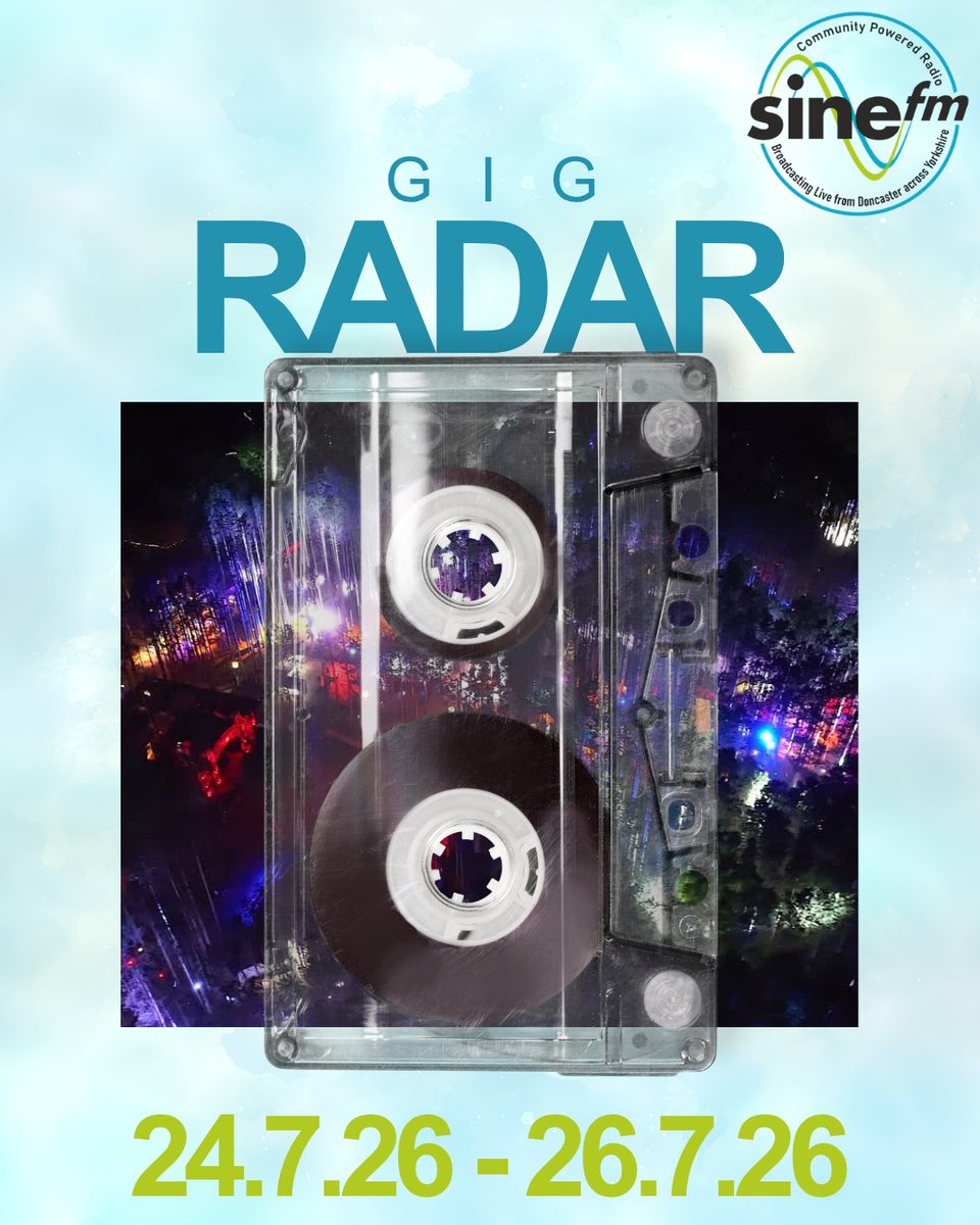SineFM's tweet photo. 🎸 GIG RADAR

This weekend's picks:

🎈 Doncaster Balloon Festival
🎶 Tramlines Festival
🎤 Tom Grennan
🎸 Beyond Tonight
🤘 Extreme Queen

Find more live music 👉 https://t.co/clEtpaP7ZX

#GigRadar #SineFM #LiveMusic #Doncaster #Sheffield #Rotherham #York https://t.co/isWDfAn9XY