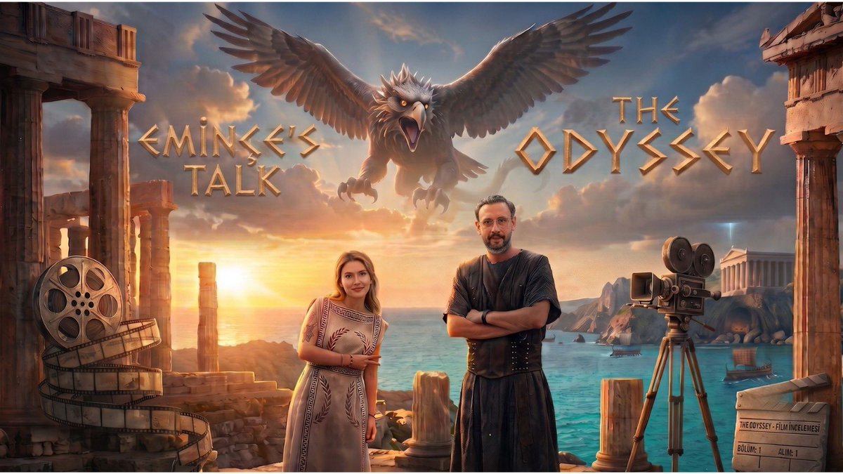 saemince's tweet photo. Sevgili eşimle Varyete Youtube kanalımıza yeni video girdik ve tabiki #odyssey konuştuk🍀
 Abone olmayı ve beğenmeyi unutmayın. 
https://t.co/UE8tWnnt74 https://t.co/MkGP6Fce8v