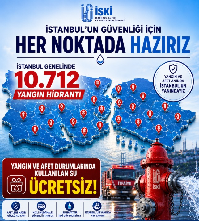 abonedairebsk's tweet photo. 🚒 Yangın ve afet anlarında da İstanbul'un yanındayız.
İstanbul genelinde hizmet veren 10.712 yangın hidrantı Güçlü altyapımızla, güvenli bir İstanbul için çalışmaya devam ediyoruz.#İSKİ #İstanbul  #yangın #Afet #İtfaiye #Güvenliİstanbul #Su https://t.co/p69pd9OJKq