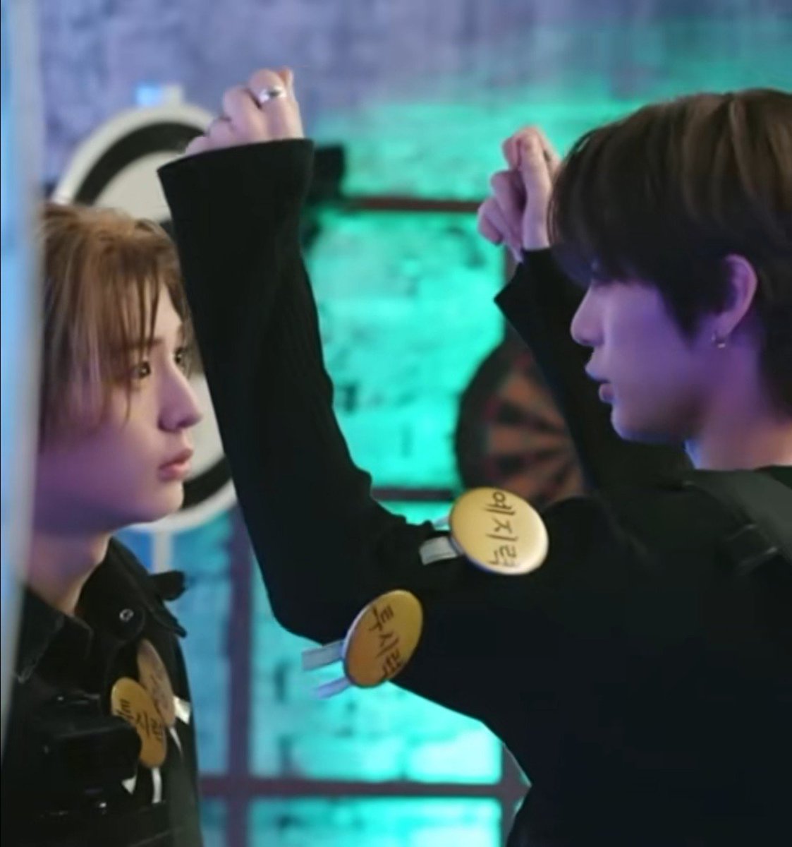 tuancala's tweet photo. oh to be a 183 cm tall man working as a member of kpop boygroup so i can stare at my pretty coworker who has innocent puppy omega eyes https://t.co/NolapNrCNs