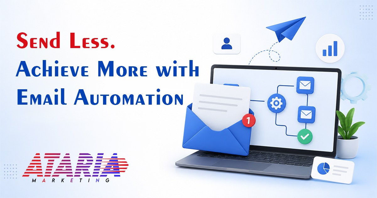 AtariaMarketing's tweet photo. Send Less. Achieve More with Email Automation

https://t.co/HaNGwhCmGw

#MustRead #GoodReads #TechNews #ContentMarketing #Journalism https://t.co/gx4MVatUiG