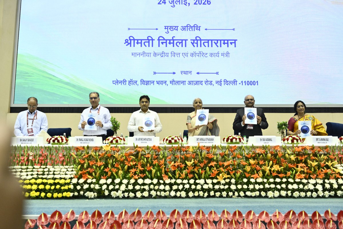 IncomeTaxIndia's tweet photo. Hon'ble FM Smt. @nsitharaman released six key publications of the Income Tax Department on the occasion of  #IncomeTaxDay. 

The publications are part of the Income Tax Department's continued efforts to promote knowledge sharing, capacity-building, tax transparency, and taxpayer-centric governance.

Avlokan: The inaugural Annual Report of the FT&TR Division, documenting its work in international tax policy, treaty negotiations, Exchange of Information, MAP and APA, while showcasing India's growing leadership in international taxation.

Manual on Exchange of Information: A practical guide on effective use of information exchanged under tax treaties.

Guidance Note on FATCA & CRS: Updated guidance for Reporting Financial Institutions on due diligence and reporting obligations.

Guidance Note on Crypto Asset Reporting Obligations: India's first comprehensive guidance for Crypto-Asset Service Providers

Annual Report of the APA Programme: Showcasing the programme's progress, including a record 220 APAs (including 84 Bilateral APAs) signed in FY 2025-26.

Re-engineering Tax Governance: The book chronicles the journey of the Directorate of Systems as it transformed the Income Tax Department from paper-based processes to an integrated digital ecosystem that connects taxpayers, institutions and information, making tax administration more seamless, transparent and taxpayer-centric.
