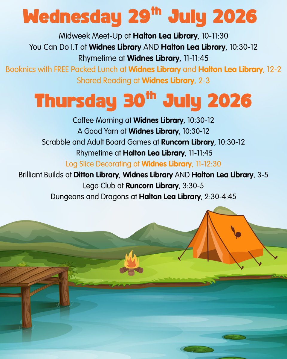 Halton Libraries tweet media