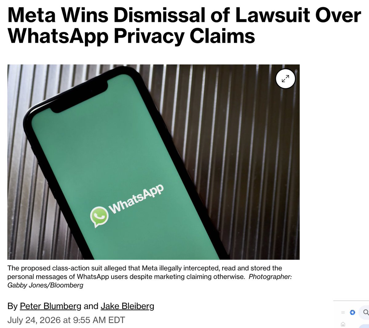 andymstone's tweet photo. In January, when this lawsuit was filed, we said it was a complete work of fiction. 

Fast forward to July, the suit was dismissed when the judge found the plaintiffs failed to provide facts or sufficient information. https://t.co/R4aXoNsmCq