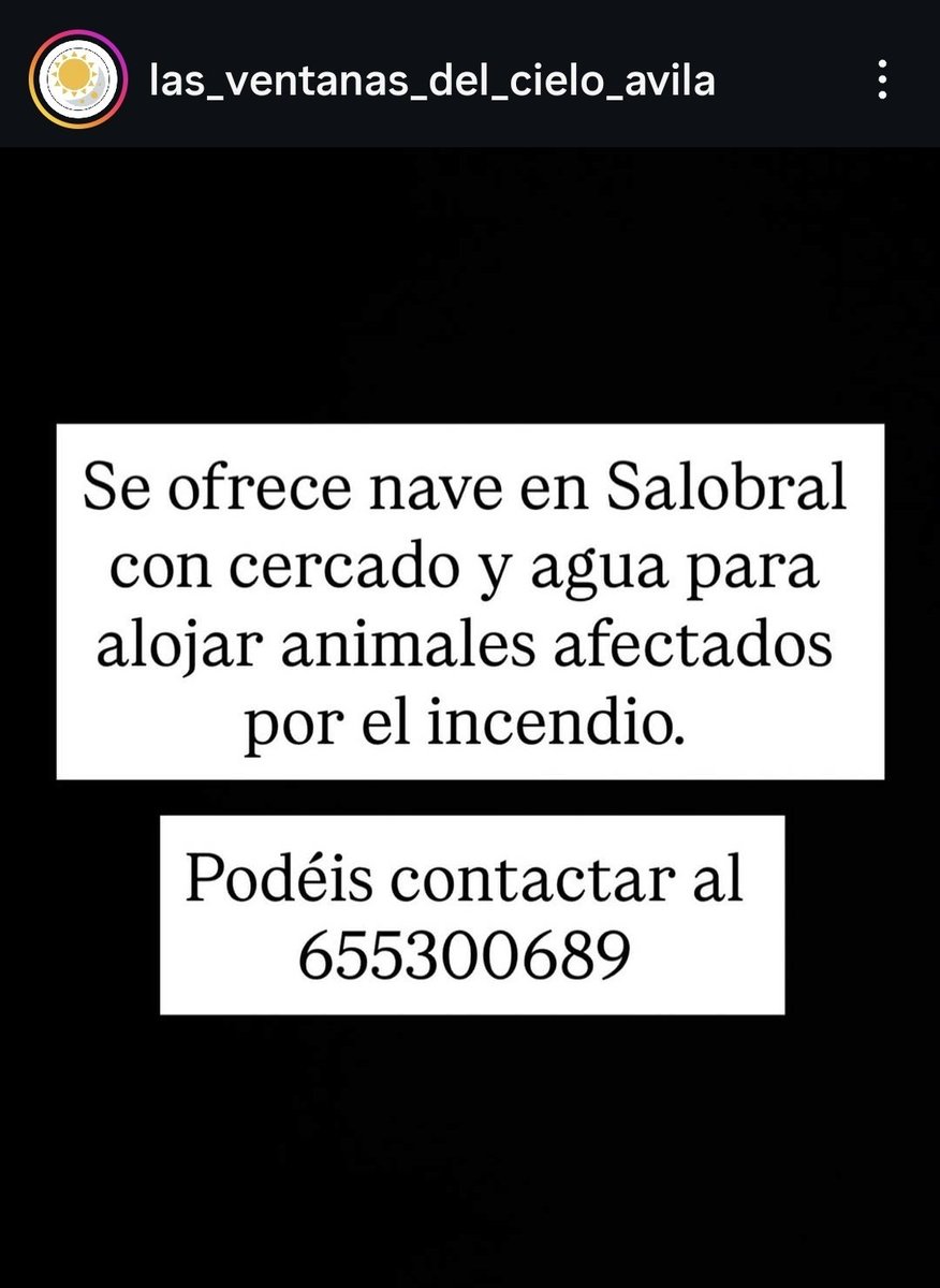auxirueda's tweet photo. @EsperanzAvila @creavila Una nueva nave agrícola disponible para animales afectados por el #IFBurgohondo https://t.co/TRBQ18wzHV