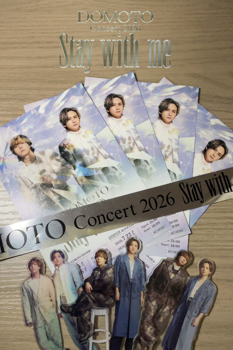 mari_24451's tweet photo. 東京&amp;大阪4daysめちゃくちゃ最高でした‼️
初めてのDOMOTOライブ参戦で、音楽良いし面白いし顔良いしこんなんハマらん方がおかしいやろという感じでございました🤦‍♀️
全通なんてこの先できるかどうかわからんのでとても貴重な経験させてもらったありがたい😭
これから始まる物語が楽しみです🌷 https://t.co/27ZKlzwCfS