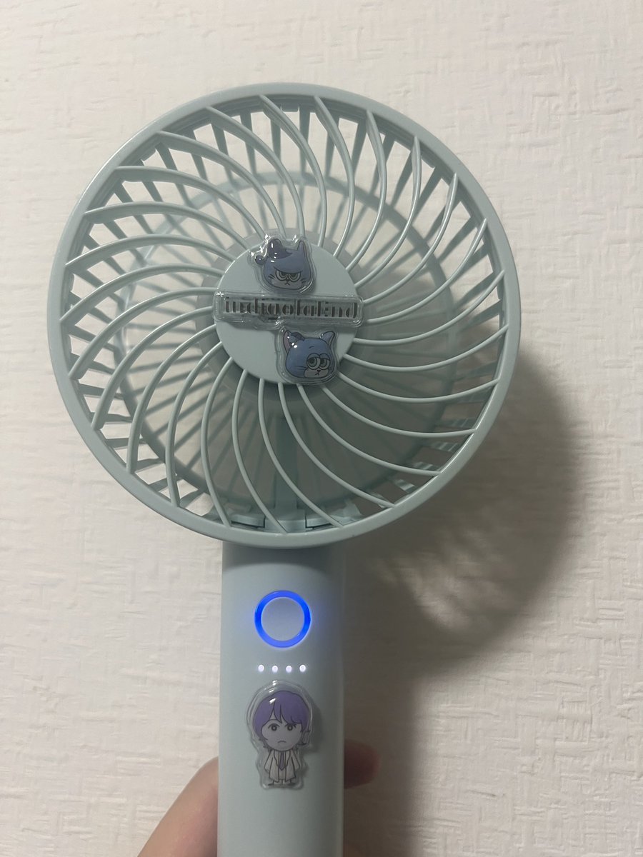 rad_la_hyp's tweet photo. indigo扇風機可愛い✨ https://t.co/PtRIBWgGwj