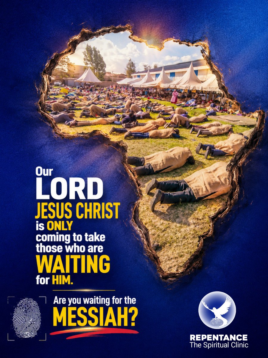 Ndze_Wung's tweet photo. True readiness for the MESSIAH is NOT passive waiting, but a continuous life of GENUINE REPENTANCE and relentless daily warfare against SIN and WICKEDNESS.

Urgently Yours 
In CHRIST JESUS https://t.co/cNVAvw4n3Z