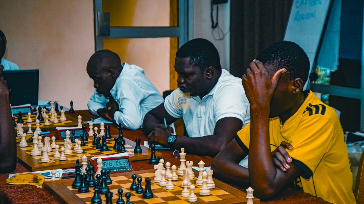 UG_ER_Chess's tweet photo. Eastern Uganda Region Chess Championship 2026 sees the first Bounty winner of the day taken by Uganda National Junior Champion - Baguma Innocent as he wins his game in Round 1 against FM Wanyama Harold.
Bounty Sponsored by Gambit Chess Club
#UgandaChess #EasternUganda #JinjaCity