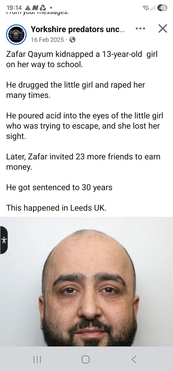edgarbryan999's tweet photo. @narindertweets @BoonYdiEnwFi Or this kaur you never seem to talk about these people hurting women and girls your very silent on this cause doesn't fit in with your ideology Mmmm https://t.co/QSG8ravENl