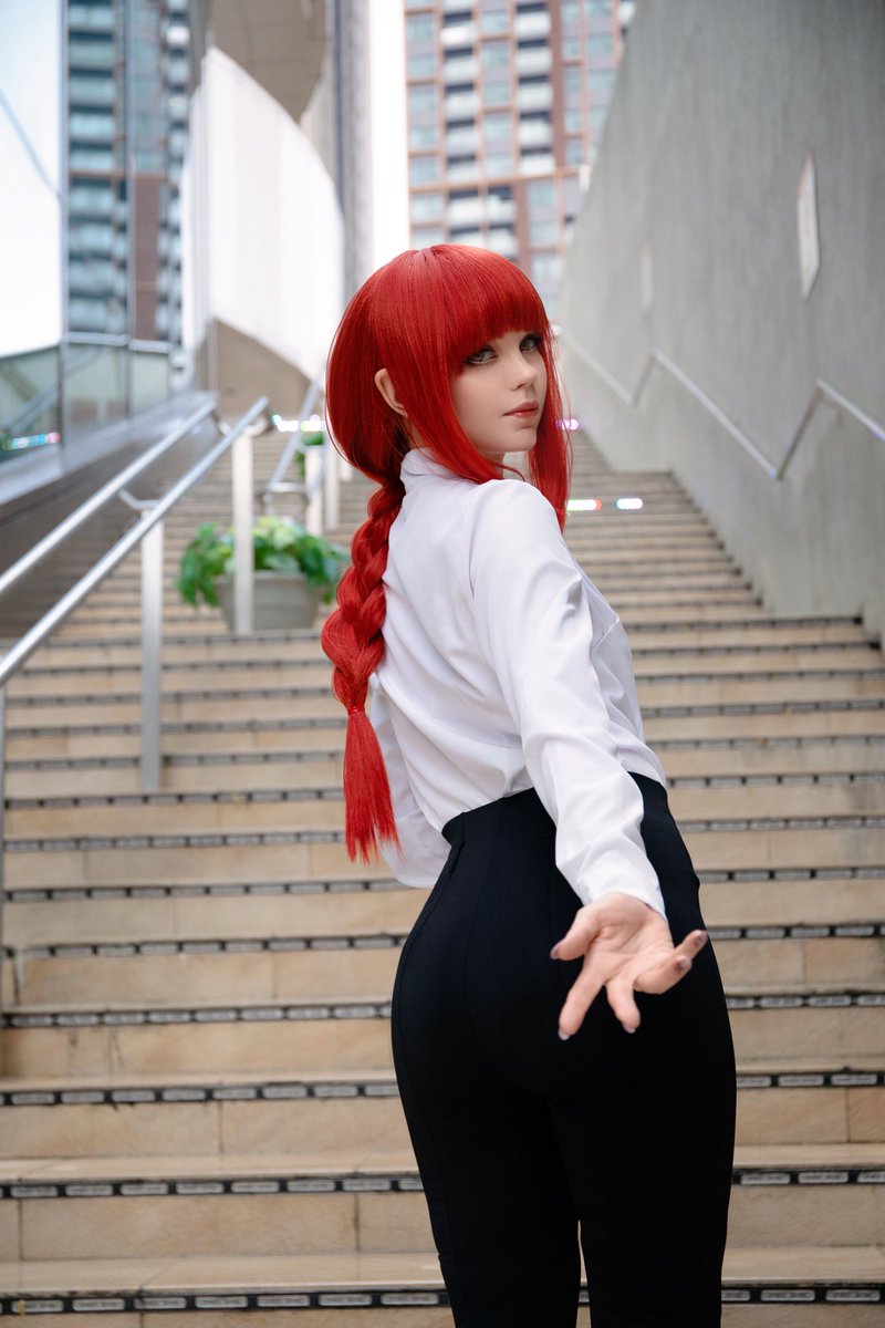 caticornplay's tweet photo. Let’s start undressing game with Makima 1000❤️ and 100🔁 to continue https://t.co/7dD2ZpvFnd