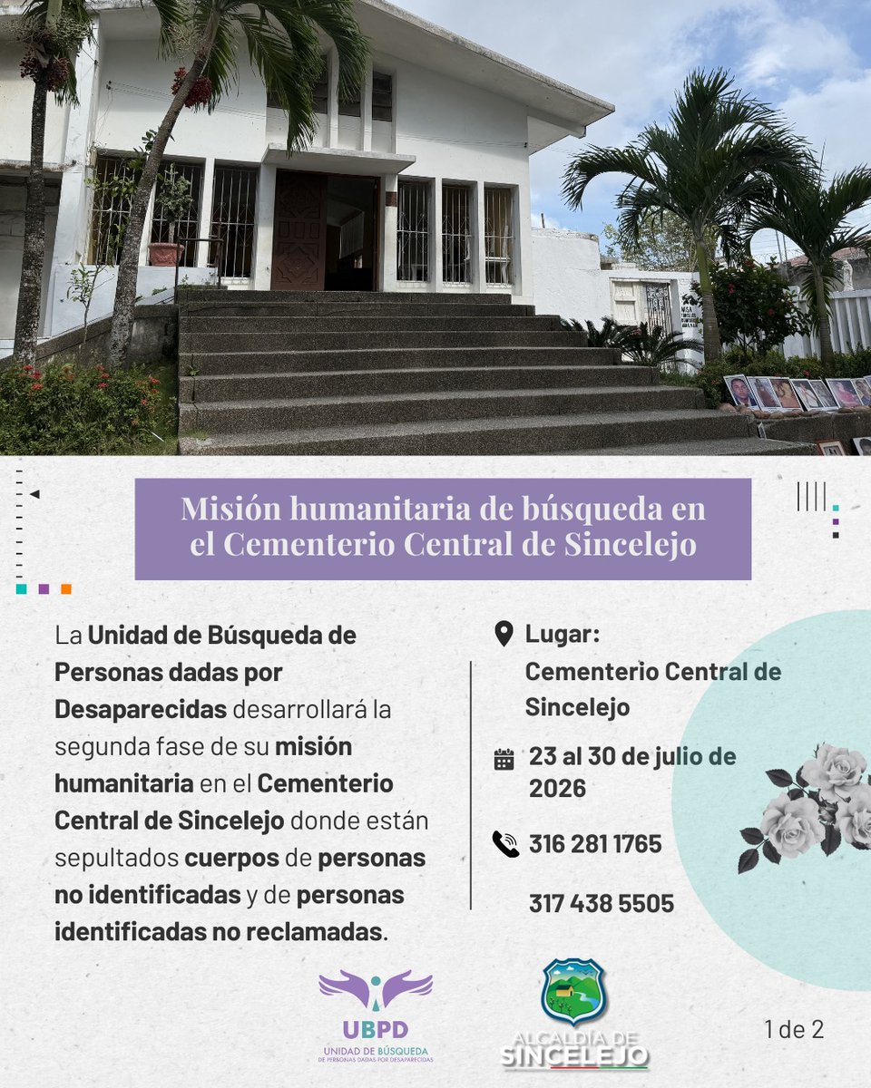 Unidad de Búsqueda de Personas Desaparecidas tweet media