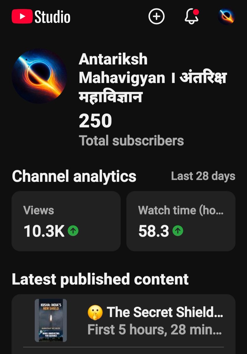 Spacelover211's tweet photo. 🚀 We just hit "250 subscribers"! A massive thank you for the incredible support and curiosity.❤️ The cosmic journey has only just begun! ✨
Keep Observing, Keep Exploring &amp; Stay Curious! 🔭🌌

#SpaceScience #AstronomyLovers #MilestoneUnlocked #KeepExploring #AntarikshMahavigyam https://t.co/zWG6IuaSUD